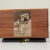 Cedar Urn (Custom Photo)