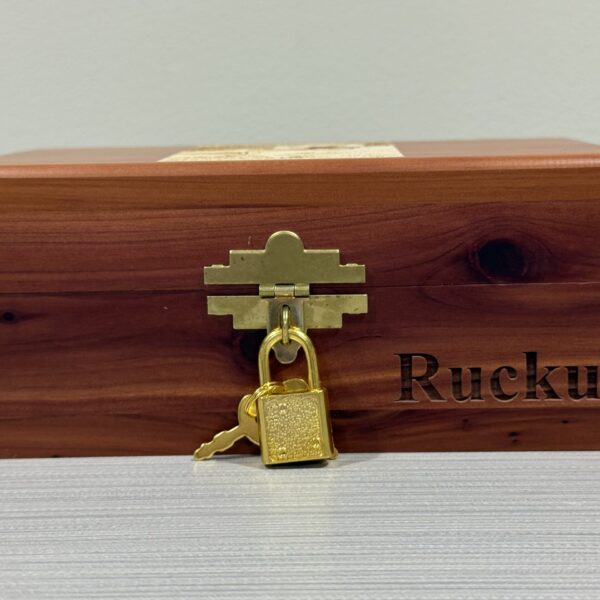 Alternative view of Cedar Urn (Custom Photo)