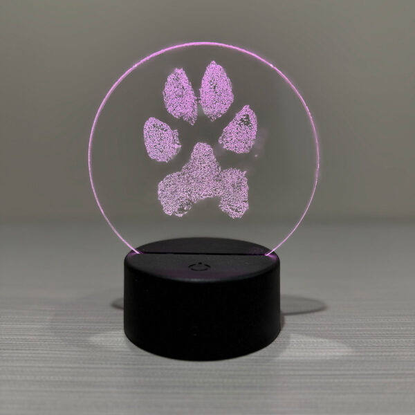 LED Paw Print - Image 2