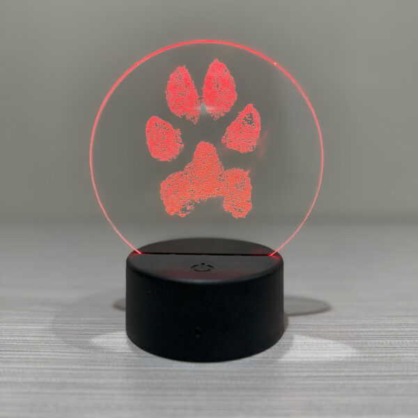 LED Paw Print - Image 4