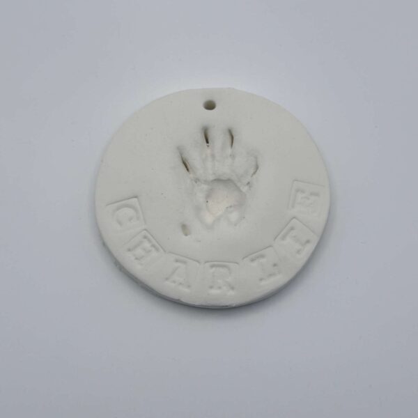 Alternative view of Soft Clay Paw Print